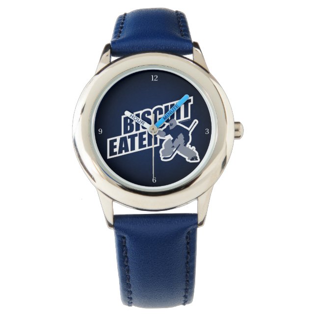 Montre Biscuit Eater (gardien de hockey) (devant)