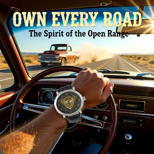 Montre Bison portant des lunettes de soleil avec une expr (Créateur téléchargé)