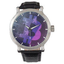 Montre Bitcoin America ₿ (Neon)