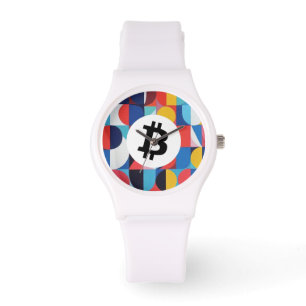 Montre Bitcoin Coloré