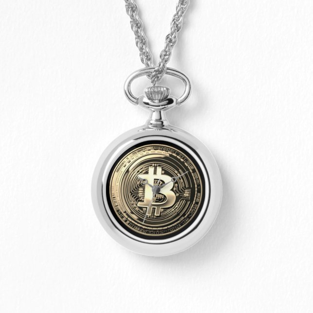 Montre Bitcoin doré (Recto)