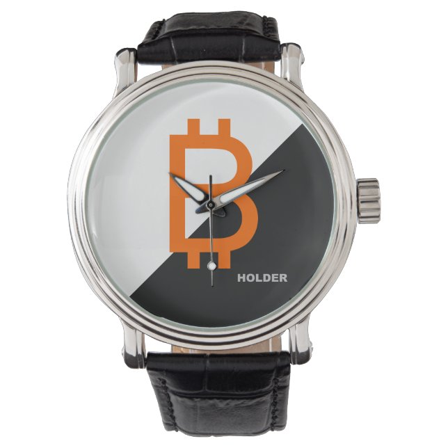 Montre bitcoin HOLDER (devant)