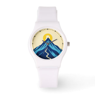 Montre Bitcoin Rising (Style: Bright)