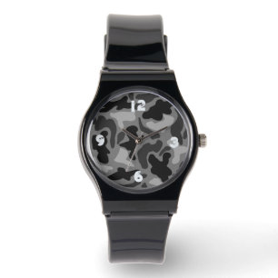 Montre Black Camo Numéroté Garçons Regardez