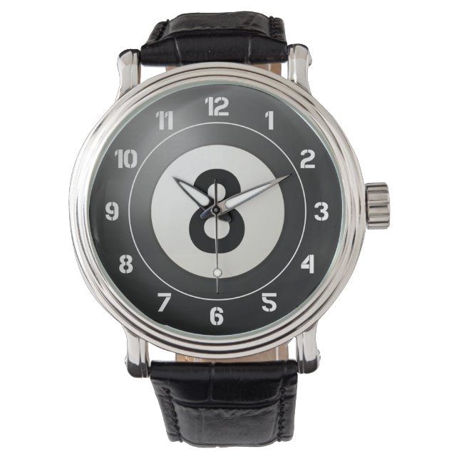 Montre Black Eight Ball (devant)