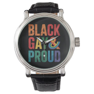 Montre Black Gay et Fiers LGBTQ Black Queens