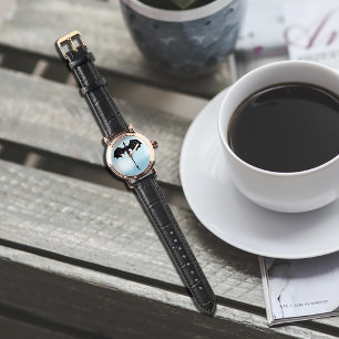 Montre Black Tribal Flight Dragon Imaginaire Blue Sky