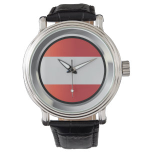 Montre Black Vintage Leather