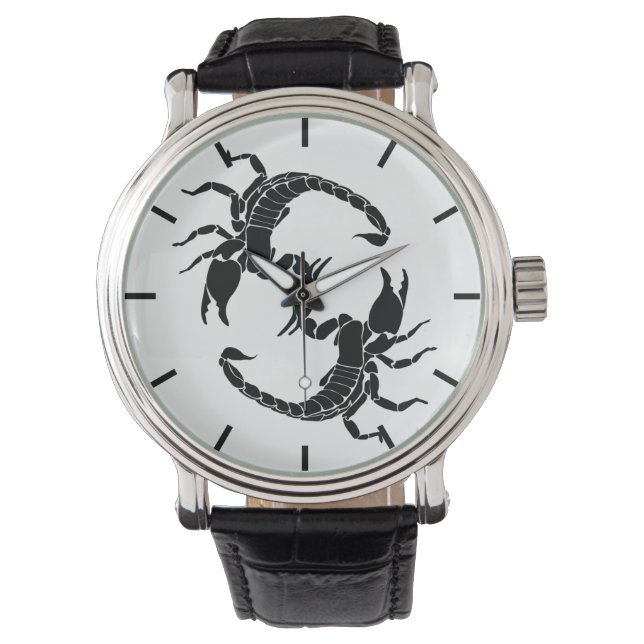 Montre Black & White Letter S (devant)