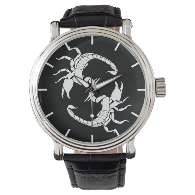 Montre Black & White Letter S (devant)