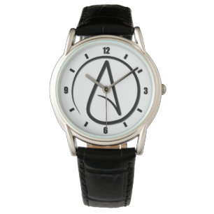 Montre Blanc athée de symbole