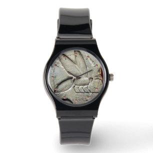 MONTRE BLANC NOIR ANTIQUE ÉGYPTIENNE HONEY BEE BEEKEEPER