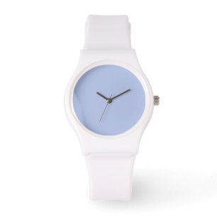 Montre Bleu Acier Clair
