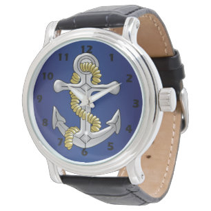 Montre Bleu Ancre