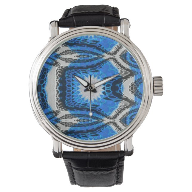 Montre Bleu atomique (devant)