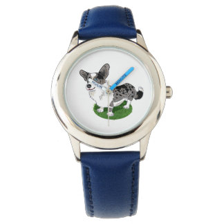 Montre bleu cool ( merle ) !