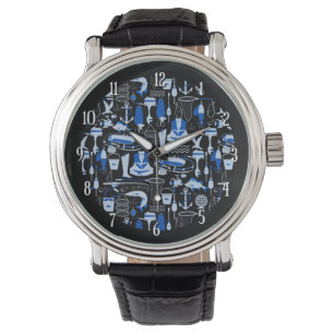 Montre Bleu de la pêche à la traîne 2