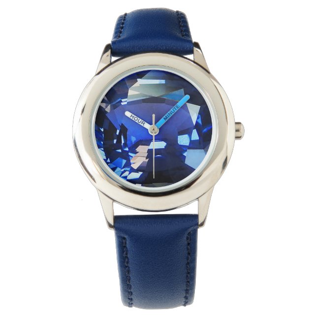 Montre Bleu saphir (devant)