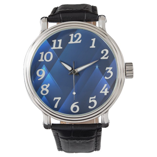 Montre Blue Buddy Watch (devant)