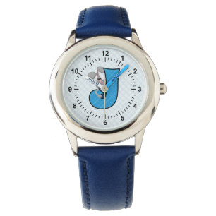 Montre Blue Jackrabbit Monogrammed J Boys