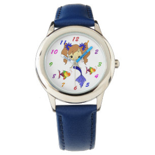 Montre Blue Mermaid