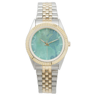 Montre Blue Waters, Seahorse et Flourish