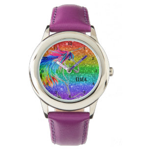 Montre Boho Rainbow Parties scintillant Cute Girls Unicor