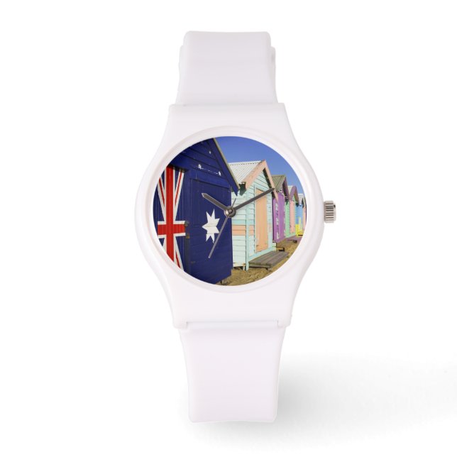 Montre Boîtes de bain, Middle Brighton Beach, Port (Recto)