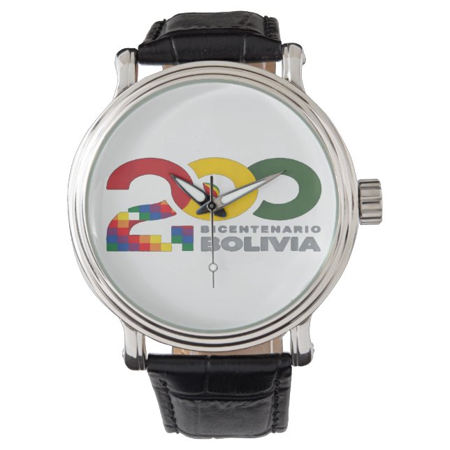 Montre Bolivia bicentenario 200 años  (devant)