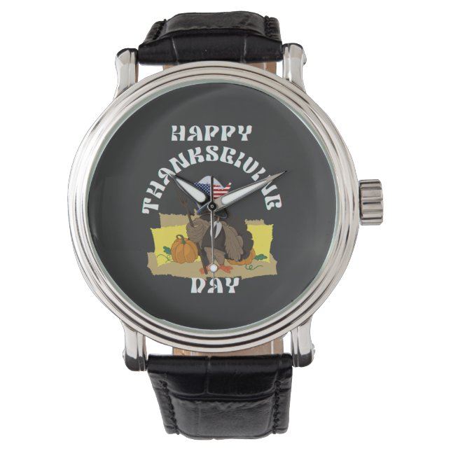 Montre Bon thanksgiving (devant)