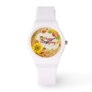 Montre Bon thanksgiving 13 Options de surveillance et de