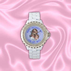 Montre Bonne fête des mères pour ma femme  