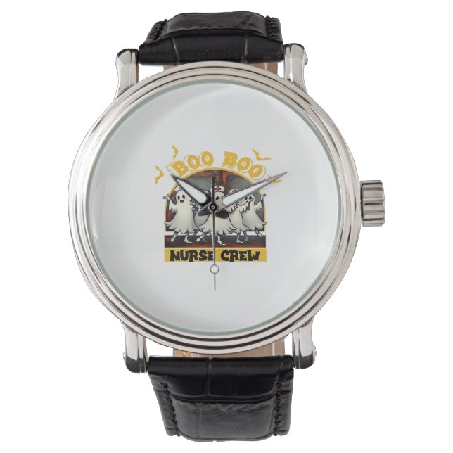 Montre BOO CREW CLASSIC NURSE HALLOWEEN T-SHIRT Overs (devant)