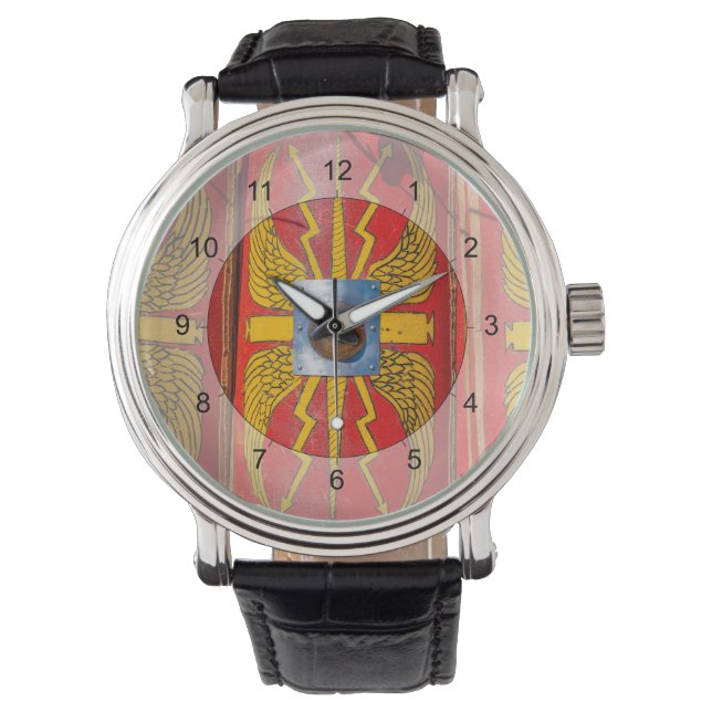 Montre Bouclier militaire romain - Scutum (devant)