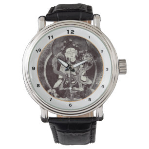 Montre Bouddha, Héruka Vintage, Tibet /Bouddhisme