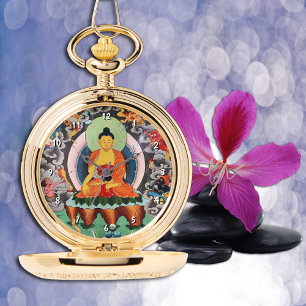 Montre Bouddha Shakyamuni, méditation, bouddhisme tibétai