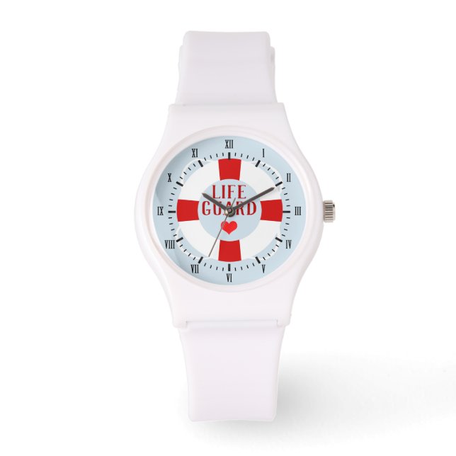 Montre Bouée de protection de la vie Life Guard (Recto)