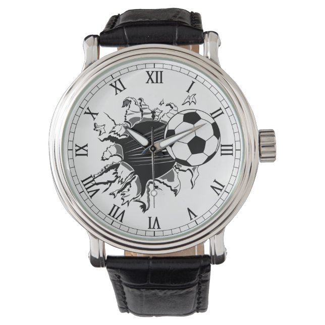 Montre Boule De Football Sortie (devant)