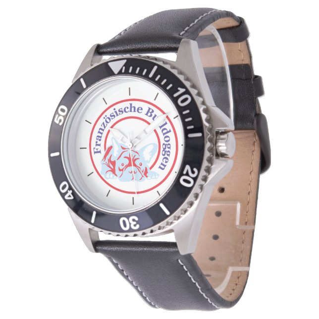 Montre Bouledogue Français (Incliné)