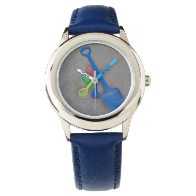 Montre Boules de sable, aire de jeux plage amusants enfan (devant)