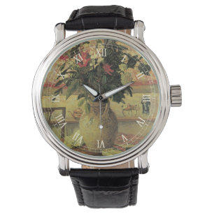 Montre Bouquet de fleurs à la fenêtre par Maxine Maufra