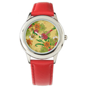 Montre Bouquet tropical