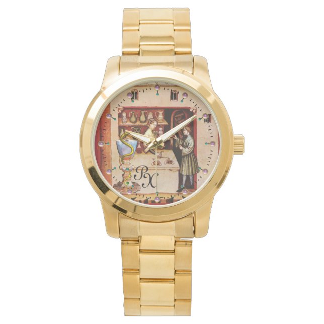 Montre BOWL OF HYGEIA MONOGRAM Medicine, Pharmacie (devant)
