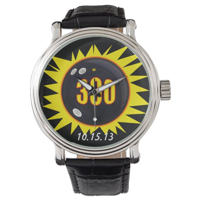 Montre Bowling 300 Parfait Jeu, (devant)