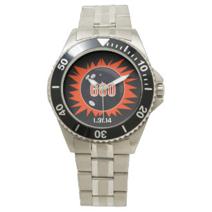 Montre Bowling série 600 en rouge