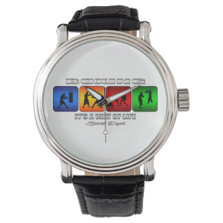 Montre Boxe cool C'Est Un Mode De Vie