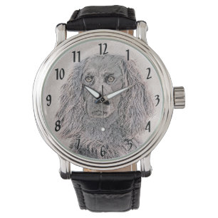 Montre Boykin Peinture Espagnole - Cute Original Chien Ar