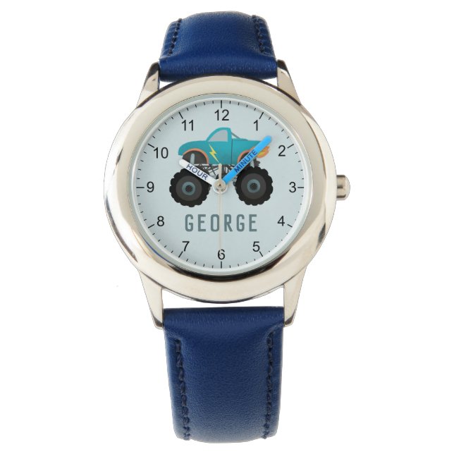 Montre Boys Cool Blue Truck Kids (devant)