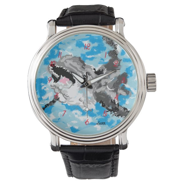 Montre Boy's Watch : Jouer au dauphin (devant)
