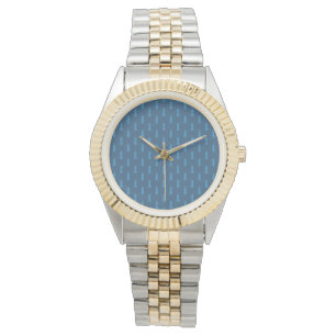 Montre Bracelet à deux tons marin nautique de marin de